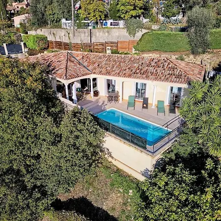 Superbe Climatisee Avec Piscine Chauffee-terrasse-vue Mer Et Montagne Nizza